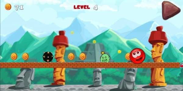 Red Ball Zero New Adventure скриншот 4