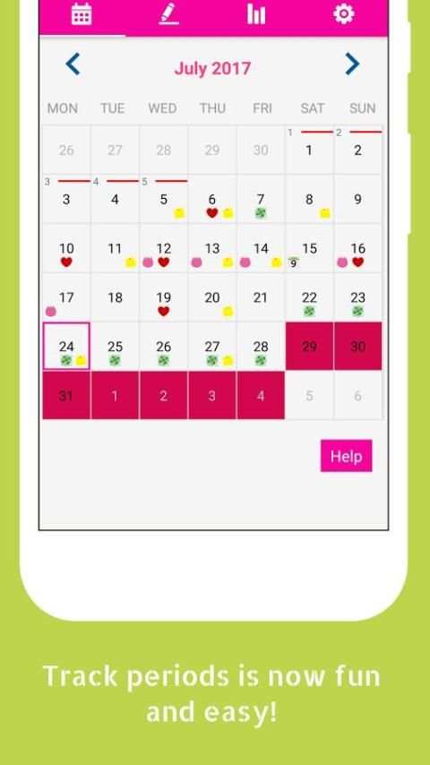 My Period Tracker - Menstruation Calendar screenshot 21