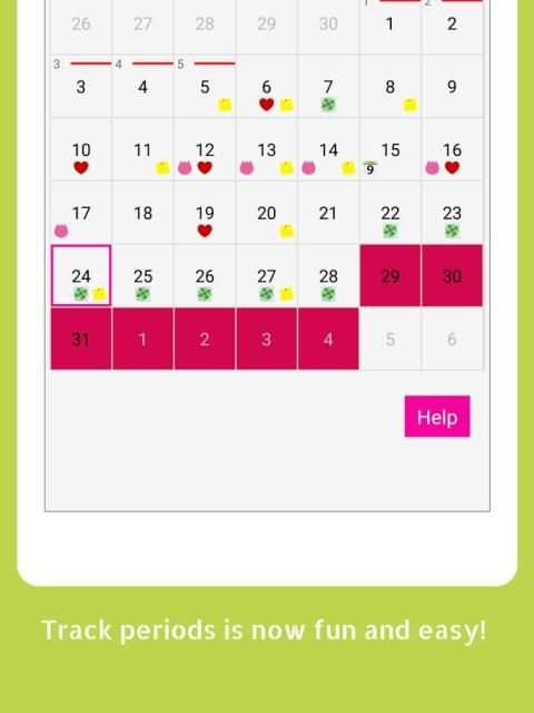 My Period Tracker - Menstruation Calendar screenshot 14