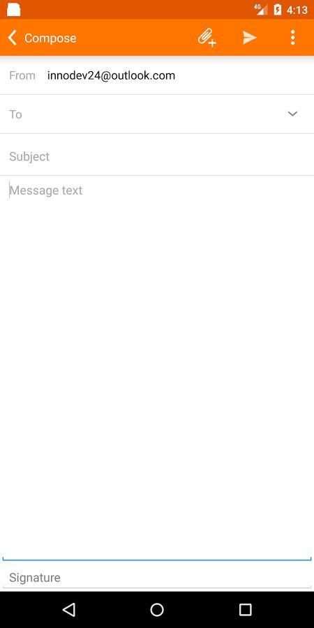 Email for Hotmail screenshot 1