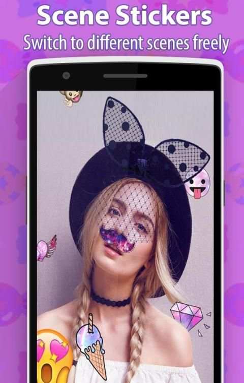 Face Camera Stickers screenshot 6