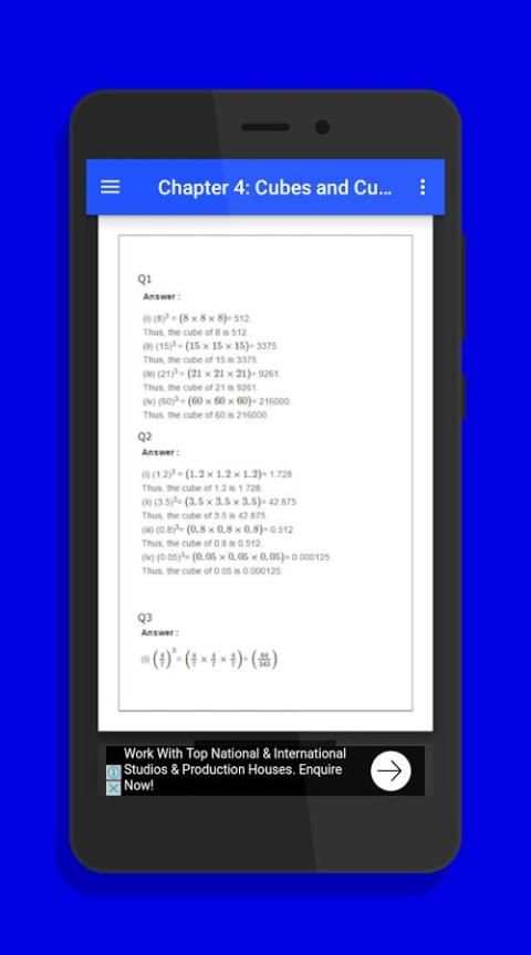 RS Aggarwal Maths Class 8 Solutions скриншот 1