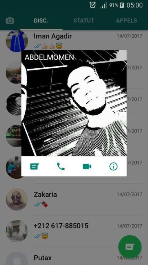 WatsAp Messenger скриншот 3