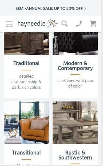 Hayneedle Shopping screenshot 1