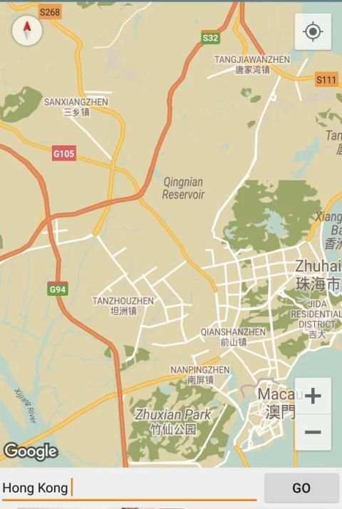 Maps Night View 4 تصوير الشاشة