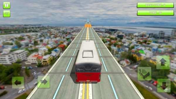 Impossible Bus Driving Tracks скриншот 4