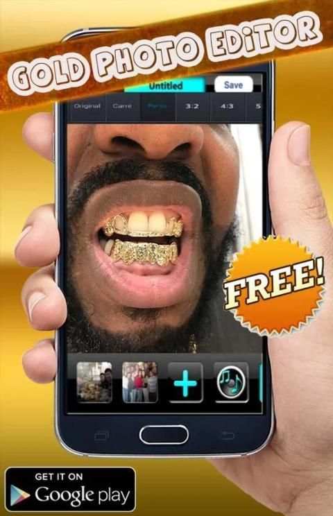 Gold Teeth Camera स्क्रीनशॉट 2