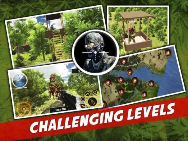 Real Commando Sniper shooter 2017 - Action Game screenshot 7