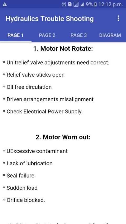 Hydraulics Trouble Shooting स्क्रीनशॉट 5
