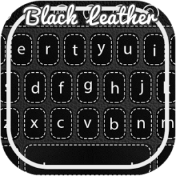 ikon Black Leather Keyboard