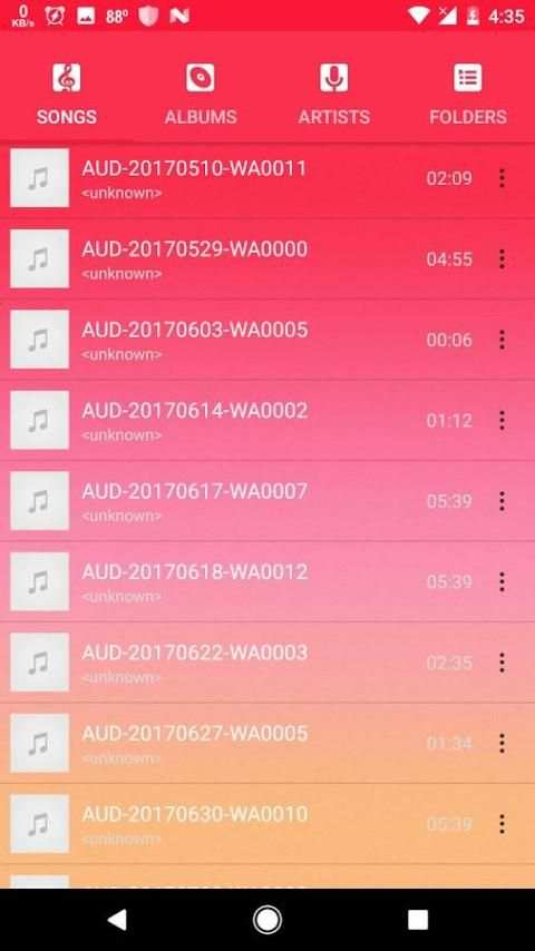 Indian Mp3 Music Player скриншот 4