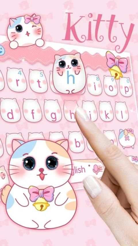 Pink Cute kitty screenshot 3