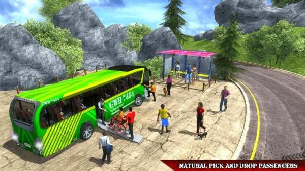 Simulator Jalan Hill Climb Driver screenshot 6