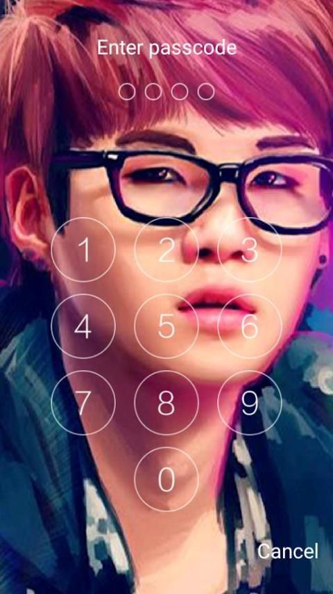 BTS HD lock screen screenshot 1