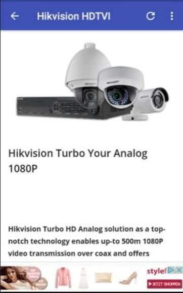 Hikvision CCTV Camera screenshot 1