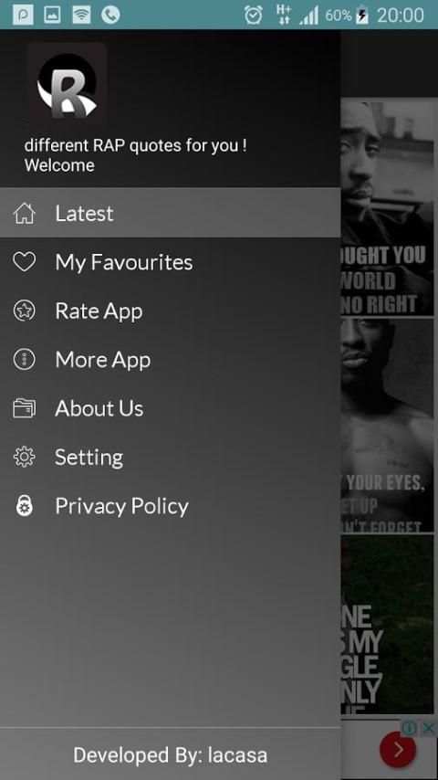 RAP Quotes Wallpapers screenshot 2
