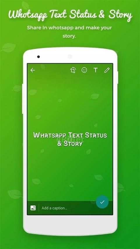 Whatsaap Text Status & Story скриншот 1