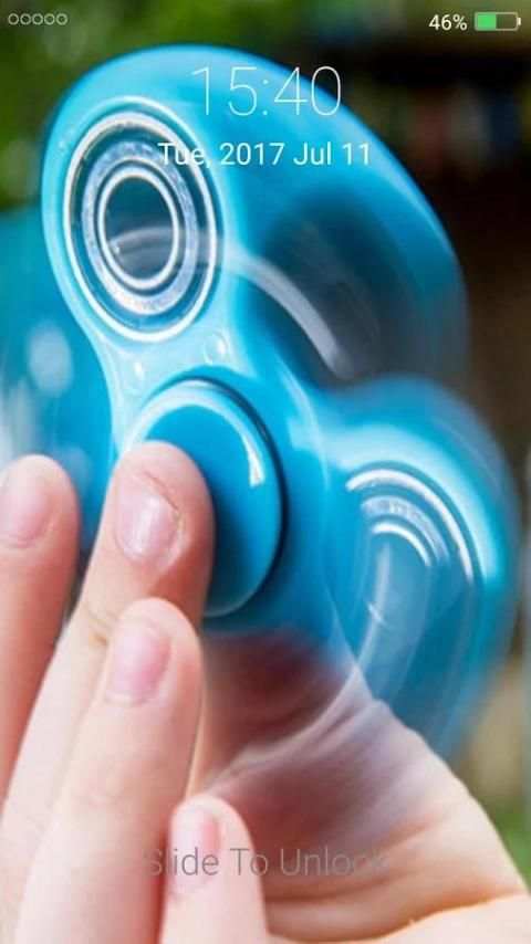 Fidget Spinner password lock screen screenshot 2