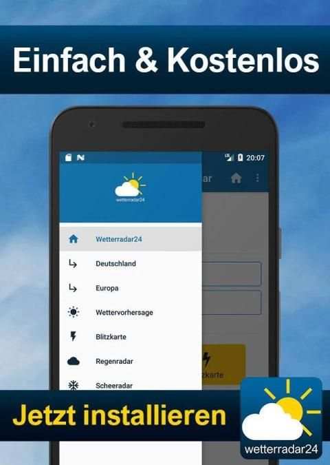 Wetterradar - Regenradar screenshot 1