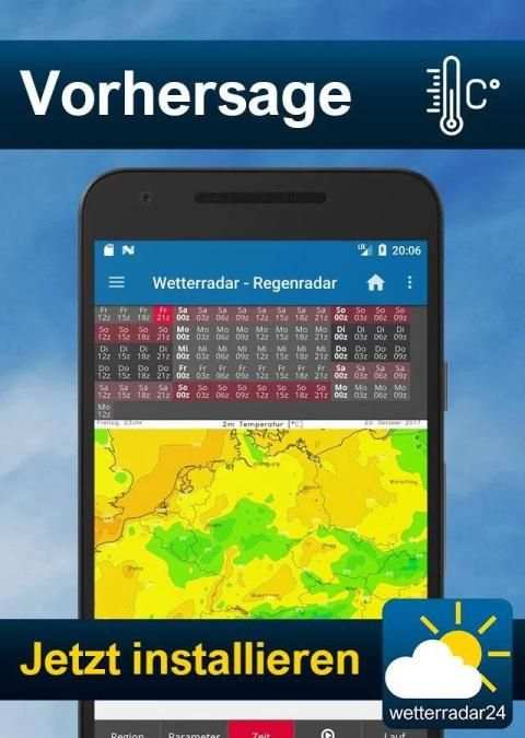 Wetterradar - Regenradar скриншот 2
