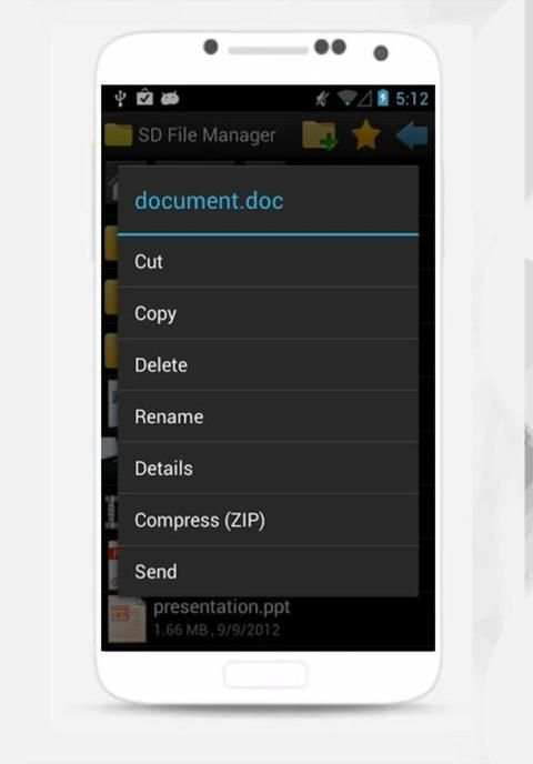 Es explorer File manager screenshot 2