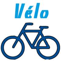 Vélo Blue - Nice icon