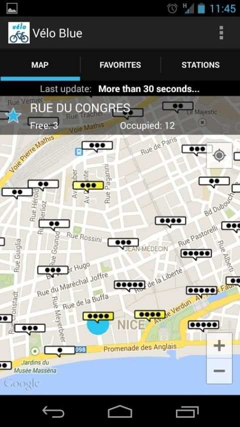 Vélo Blue - Nice screenshot 4