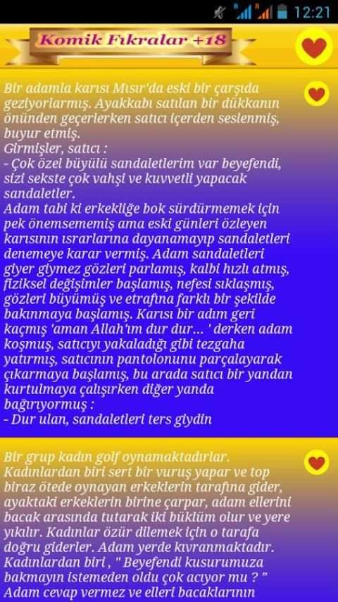Komik Fıkralar +18 2 تصوير الشاشة