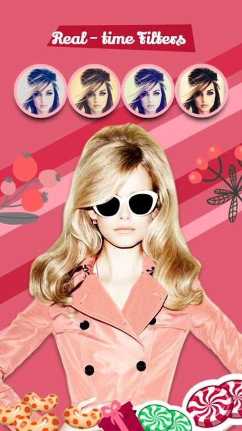 Sweet Candy Selfie Camera скриншот 4