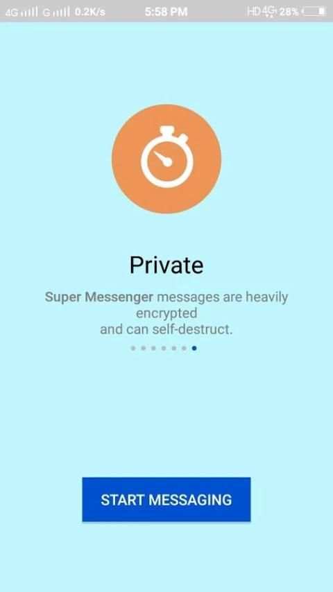 Super Messenger screenshot 1