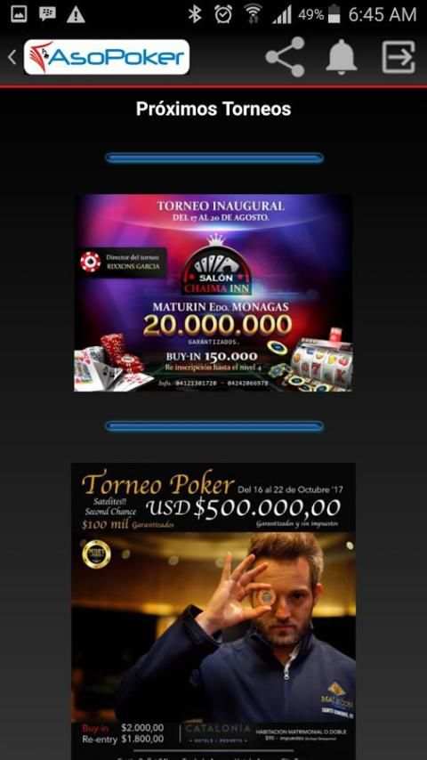 AsoPoker - móvil screenshot 3
