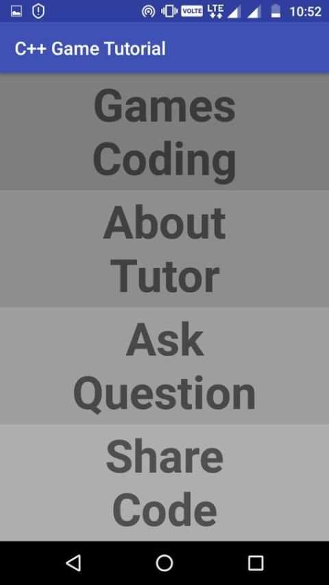 Game Tutorial in C++ screenshot 1