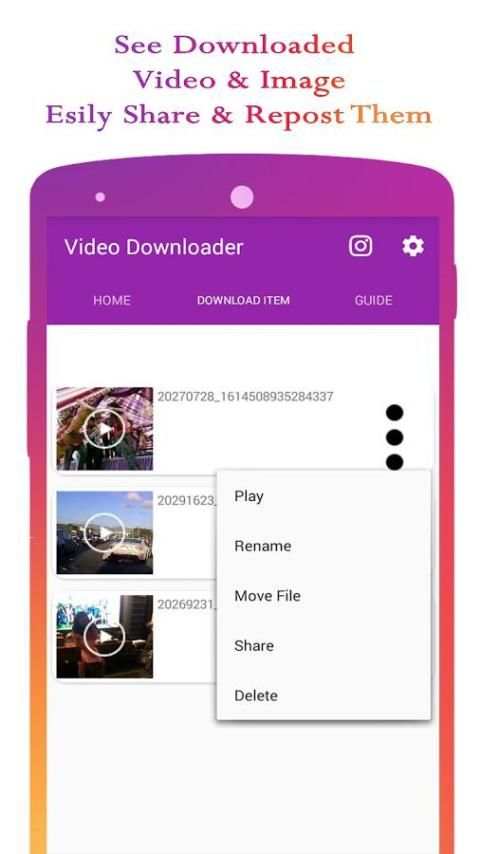 Insta Downloader & Insta Big Profile (2 in 1 App) screenshot 3