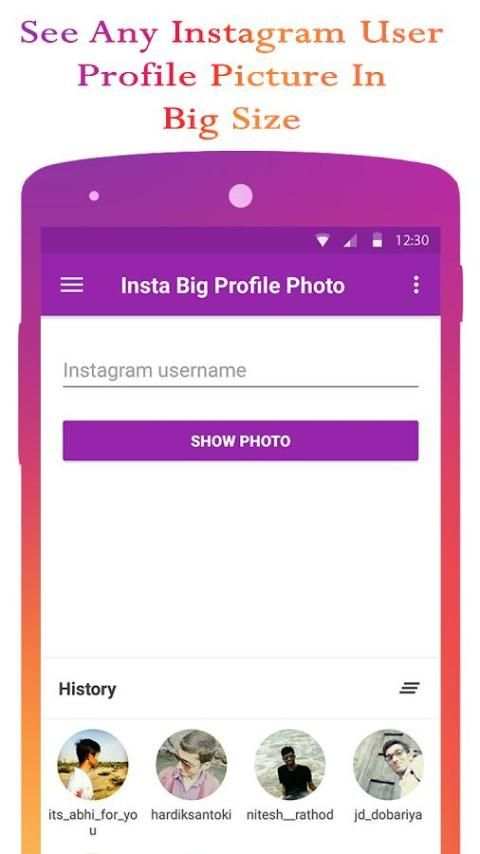 Insta Downloader & Insta Big Profile (2 in 1 App) screenshot 2