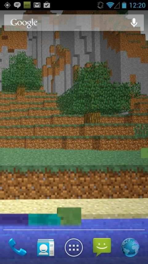 ZombiePeak Minecraft Wallpaper screenshot 3