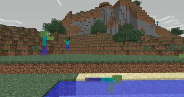 ZombiePeak Minecraft Wallpaper screenshot 1