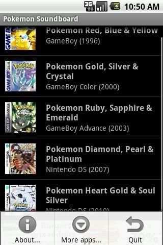 Pokemon Soundboard & Jukebox screenshot 2