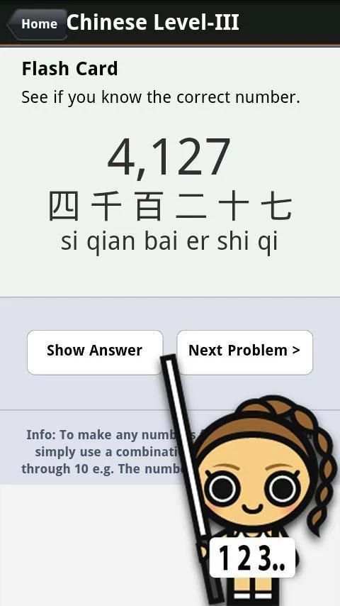 Chinese Numbers & Counting 3 تصوير الشاشة