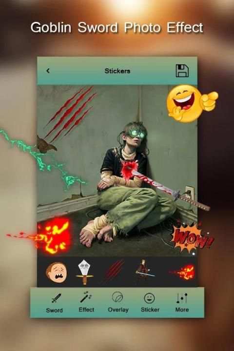 Photo Effect : Goblin Sword स्क्रीनशॉट 2