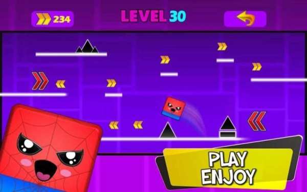 Geometry hero-Magic Spider Dash world скриншот 3