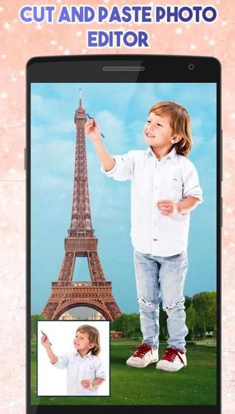 Cut and Paste Photo Editor скриншот 1