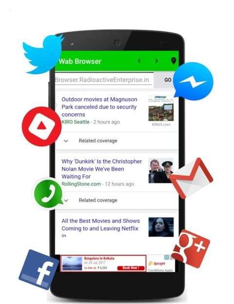Web Browser स्क्रीनशॉट 8