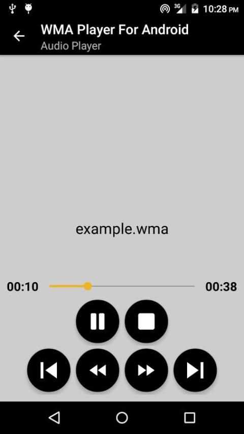 WMA Player For Android screenshot 3