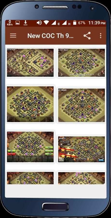 New COC TH 9 Base screenshot 1