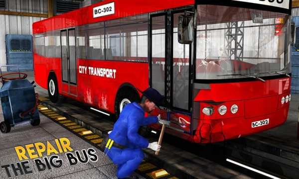 Real Bus Mechanic Workshop 3D скриншот 15