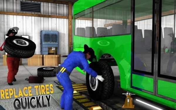 Real Bus Mechanic Workshop 3D скриншот 10