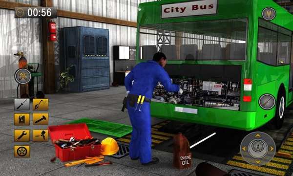 Real Bus Mechanic Workshop 3D скриншот 18