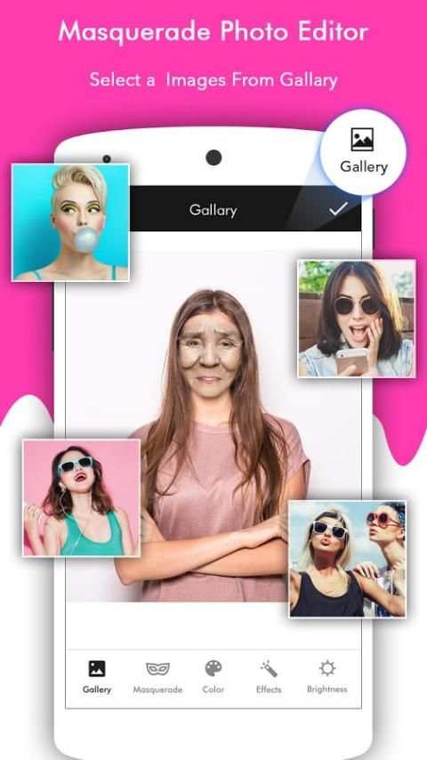 Masquerade Camera Photo Editor скриншот 7