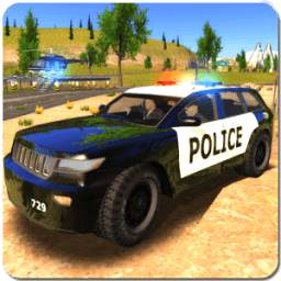 Crime City Police Car Driver