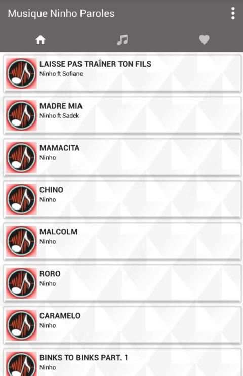 Musique Ninho Album Nouveau Paroles screenshot 3